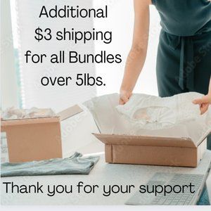 $3 Additional Shipping